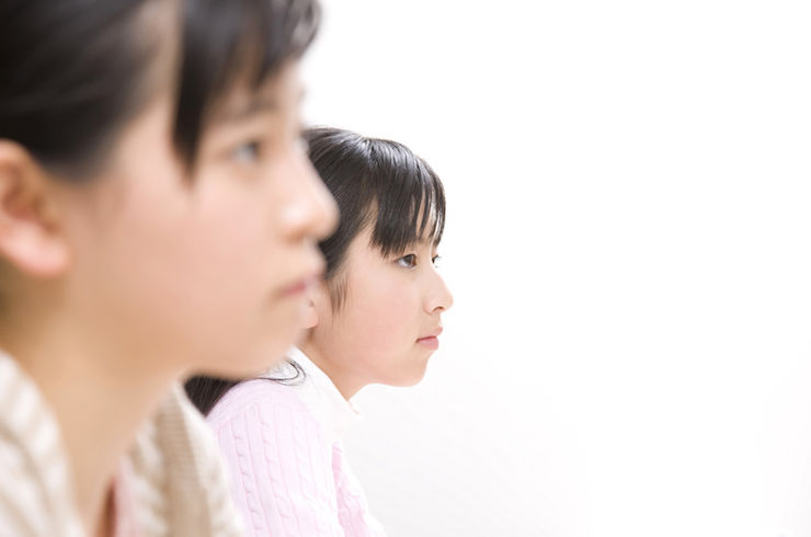 真剣な生徒